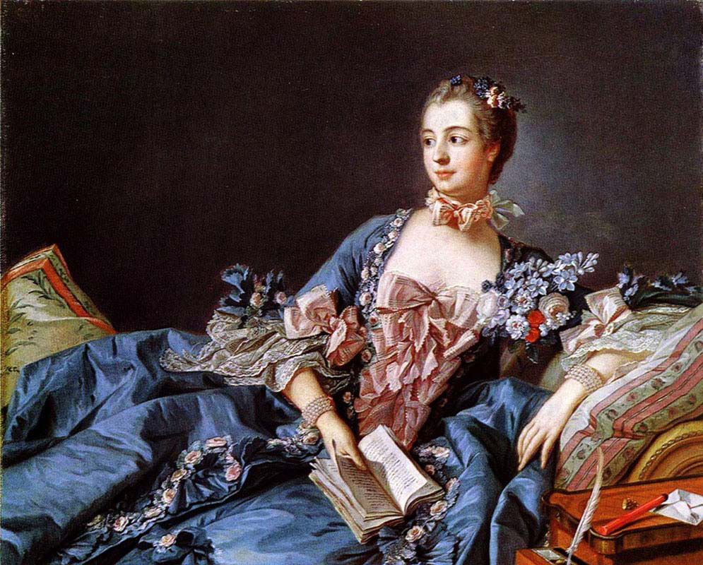 Portrait of Madame de Pompadour 